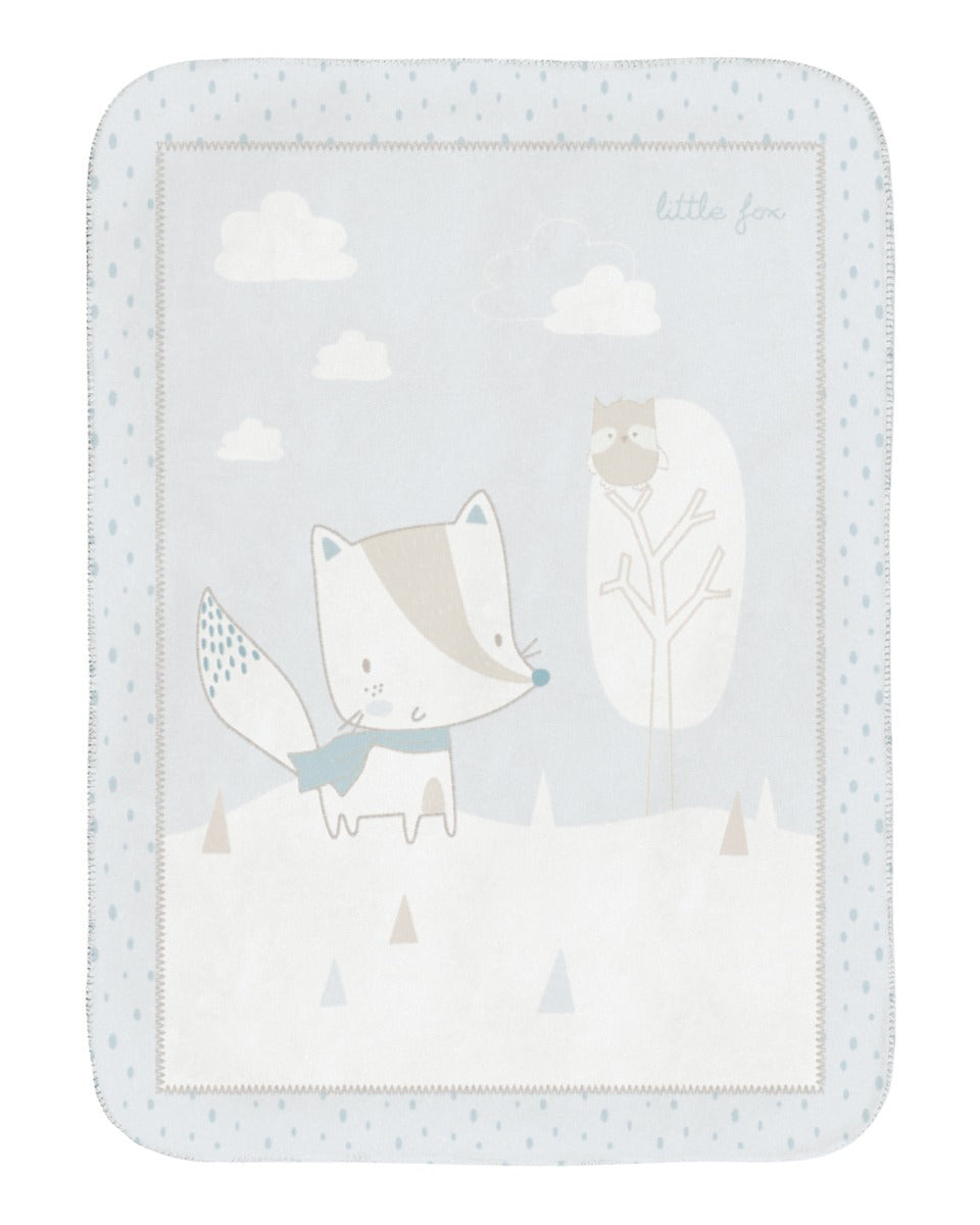 Super soft blanket Little Fox